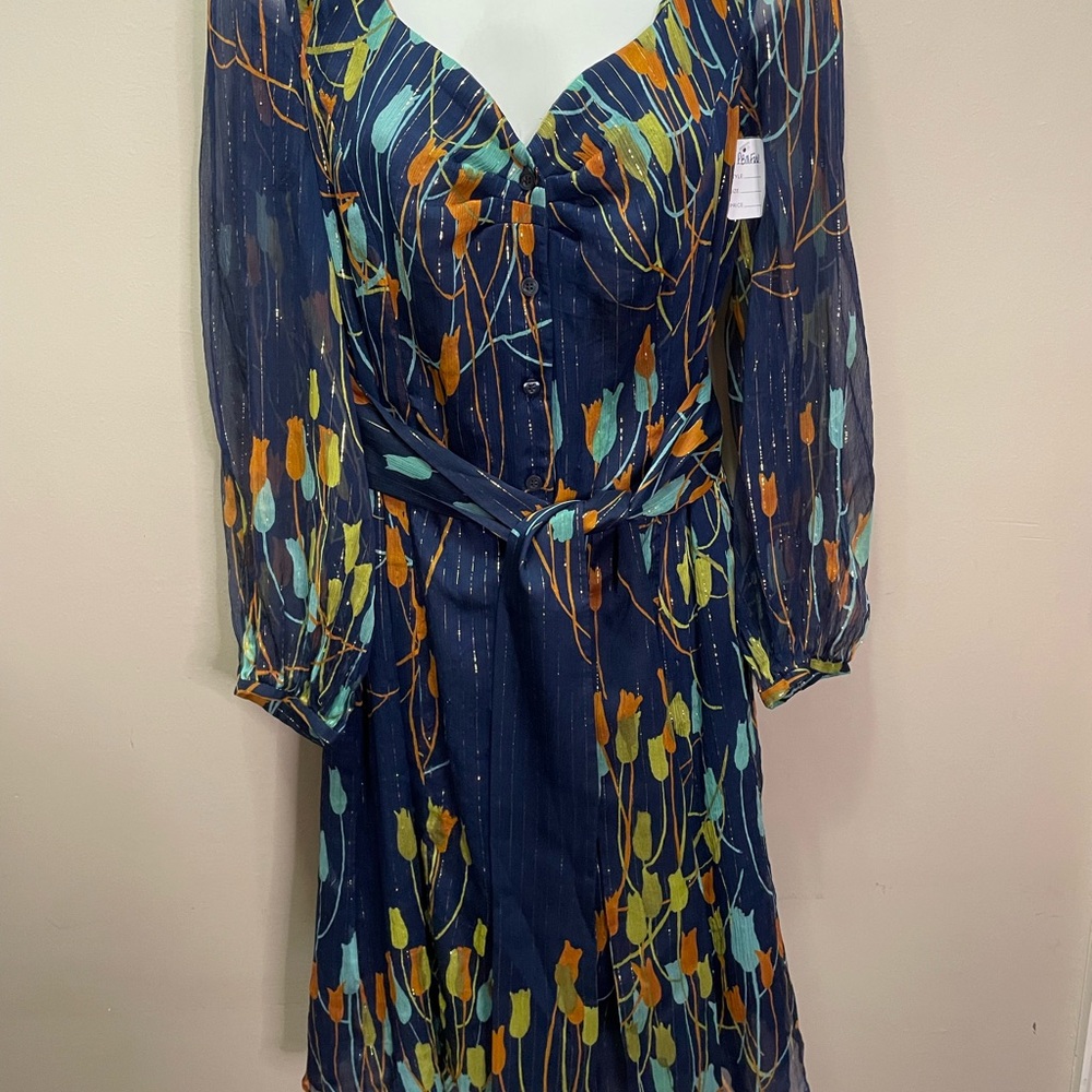 Santorelli Nora Dress Sz 44 - image 5